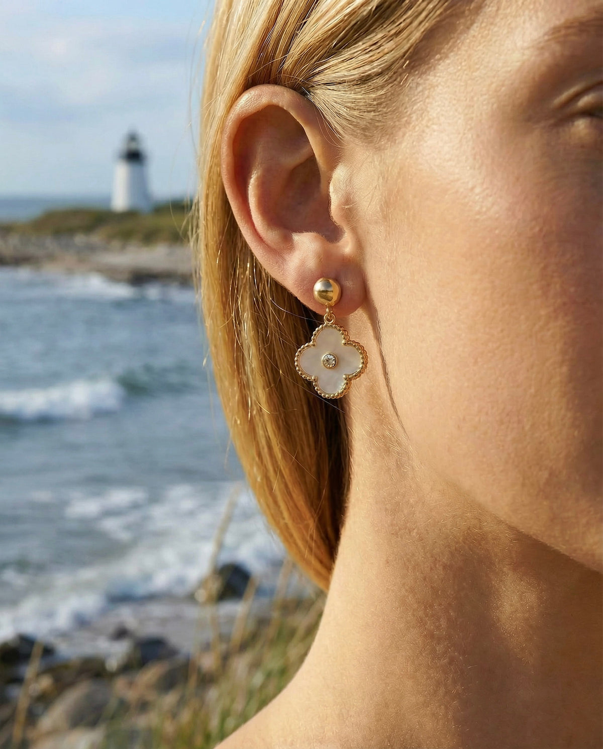 clover earrings