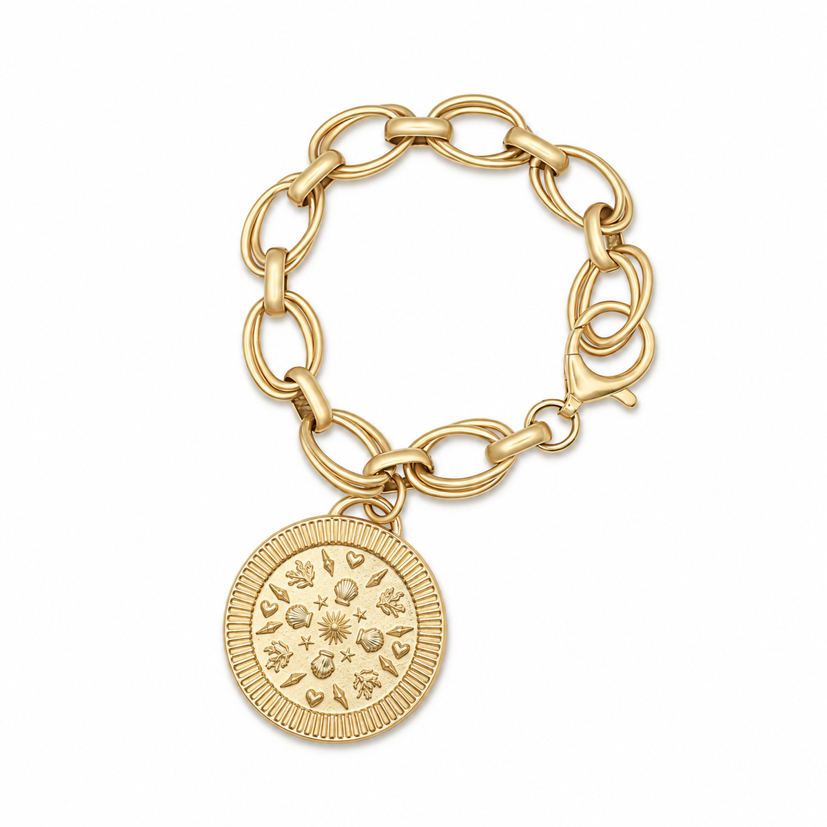 Seaside Charm Medallion Bracelet