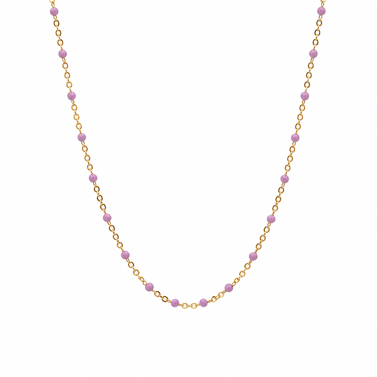 Colorful Tarnish free necklace