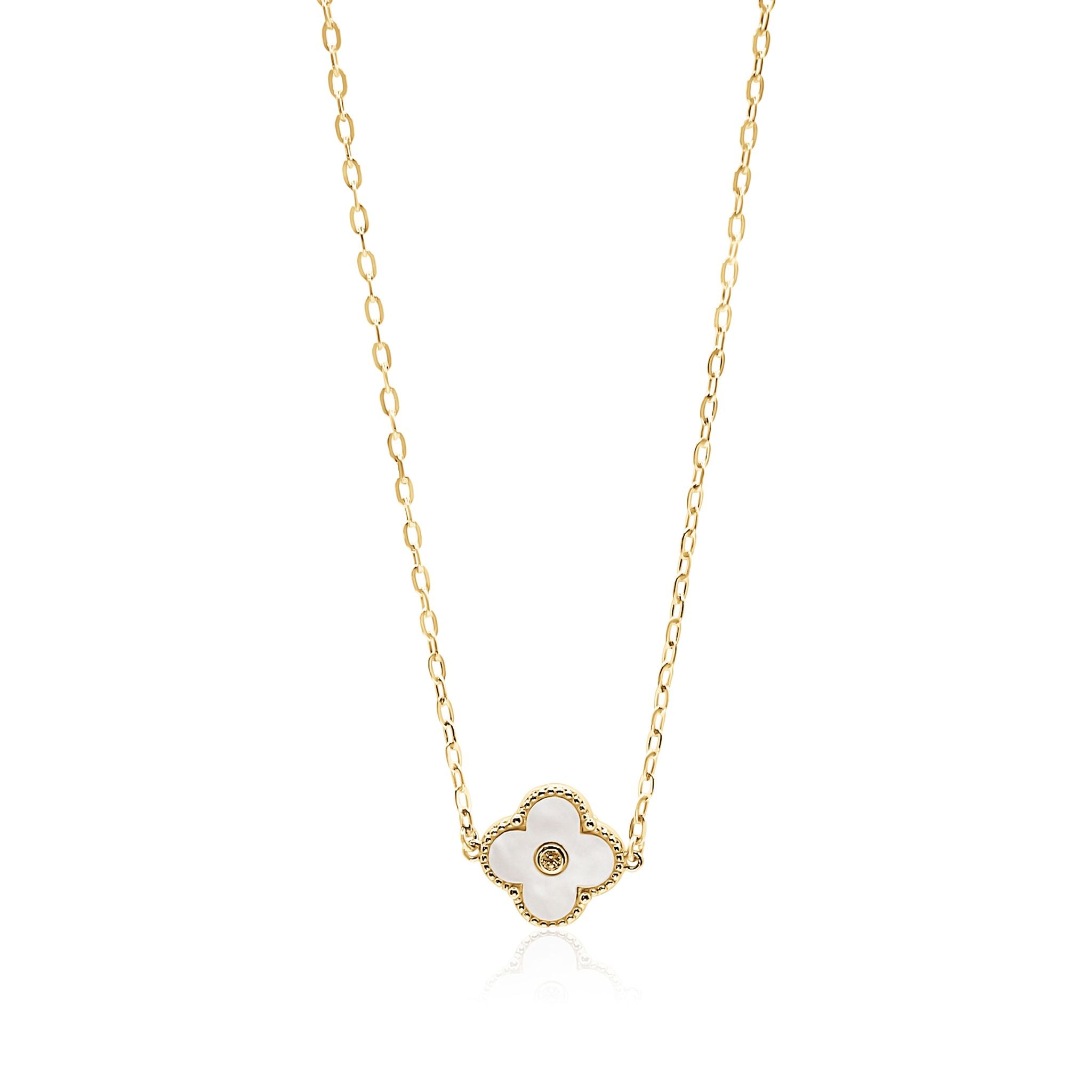 アイリービーチ　shell clover necklace S0607154d3cae4260af8adaa168137