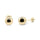 8mm Gold Earrings