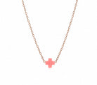 Non Tarnishing gold filled cross necklace