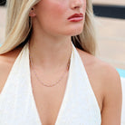 Dayton enamel waterproof necklace