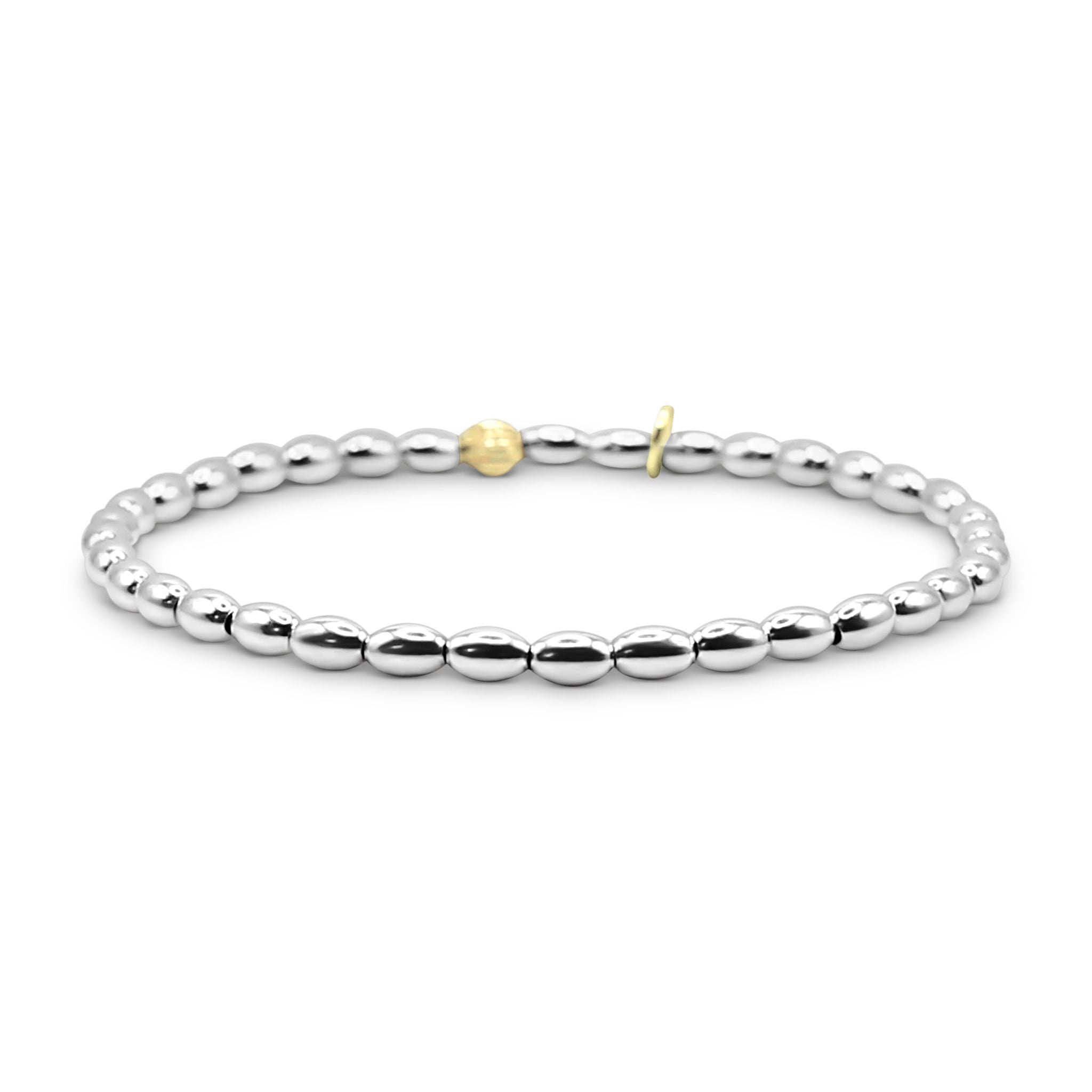 Sterling silver stretch bracelet Sterling silver stretch bracelet