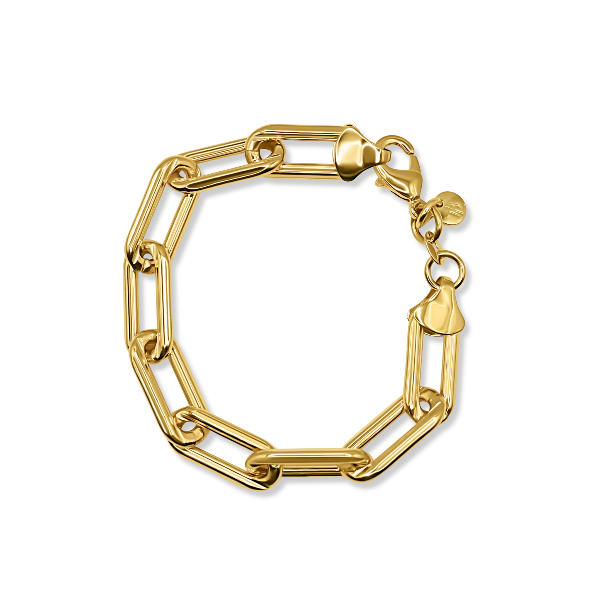 Emerson- Chunky Paperclip Bracelet | Bowood Lane