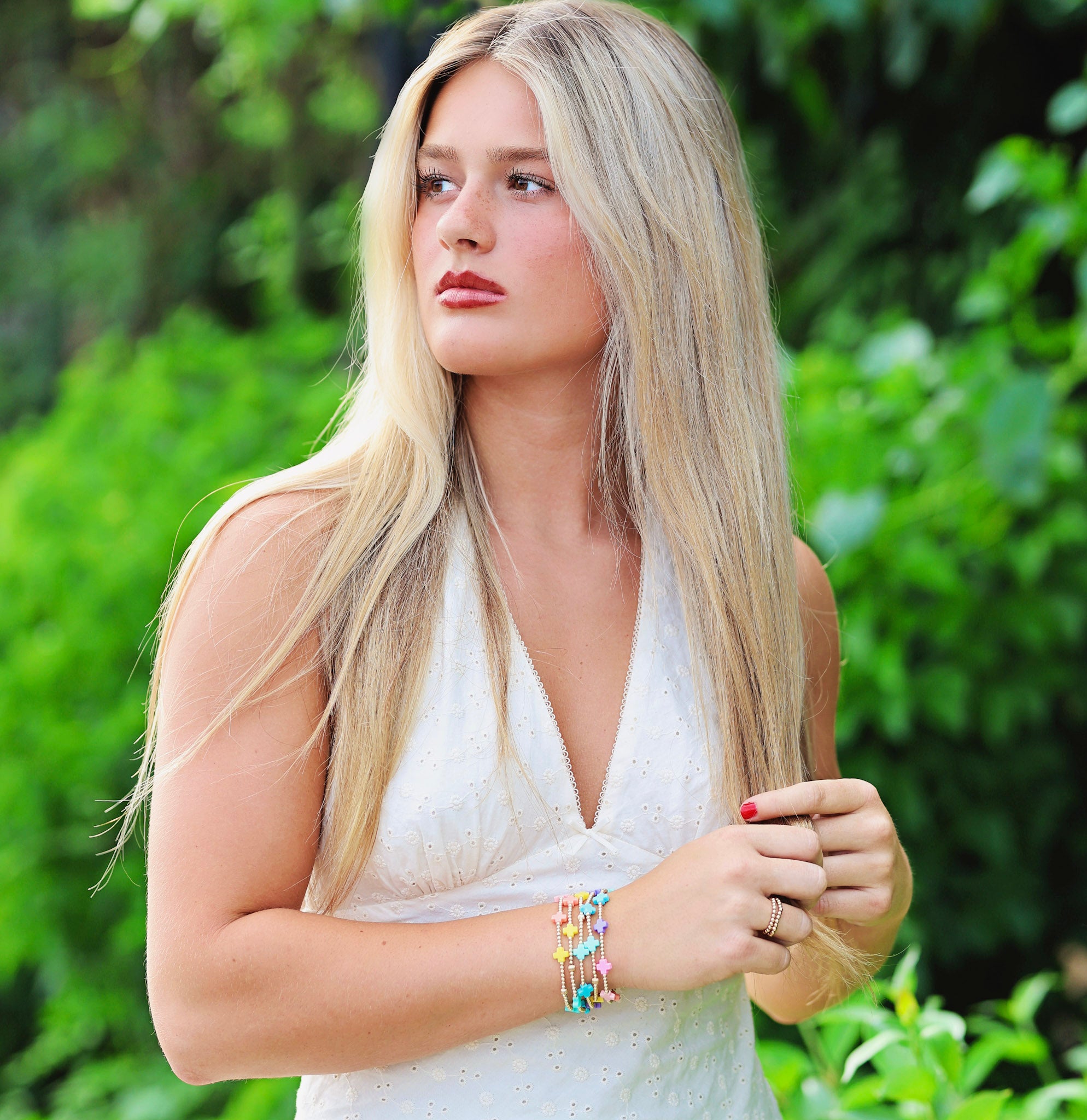 colorful trendy jewelry