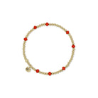 Red Game Day jewelry