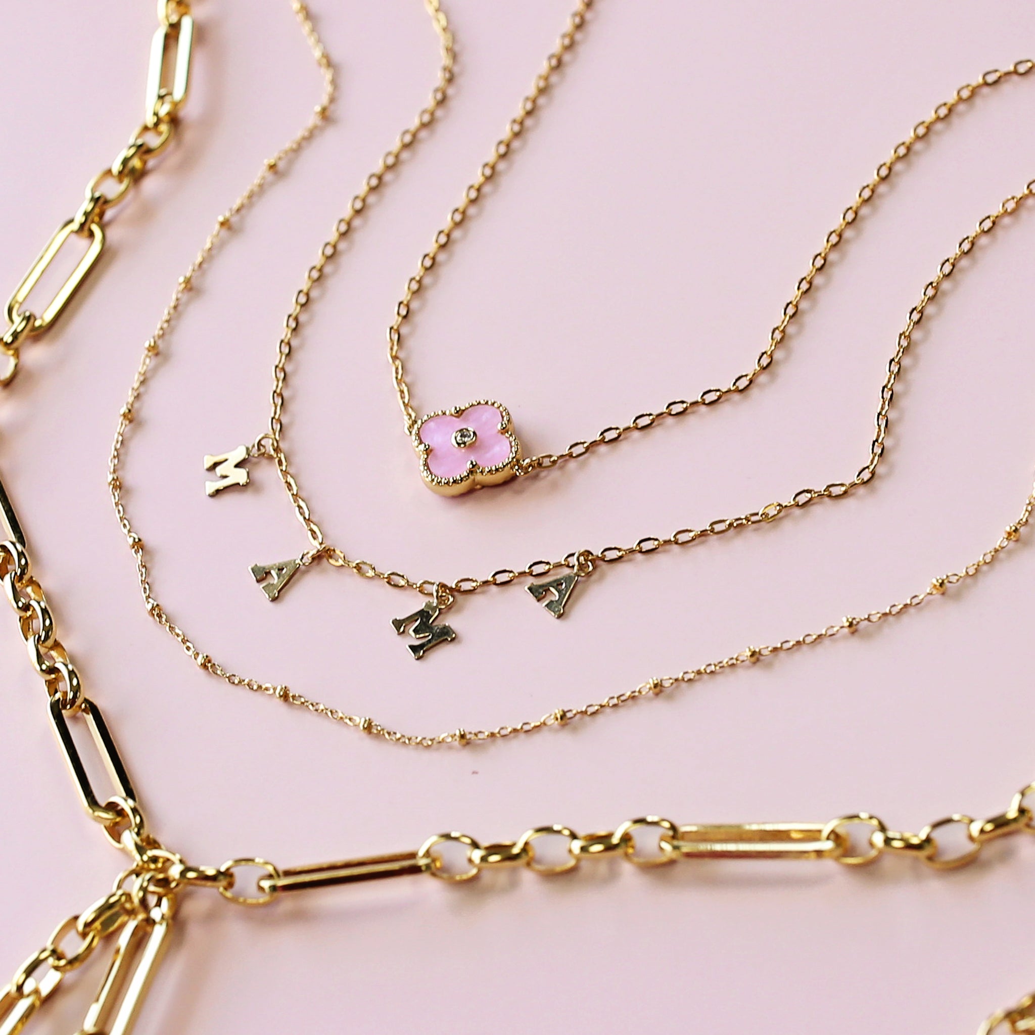 arden clover necklace – Bowood Lane