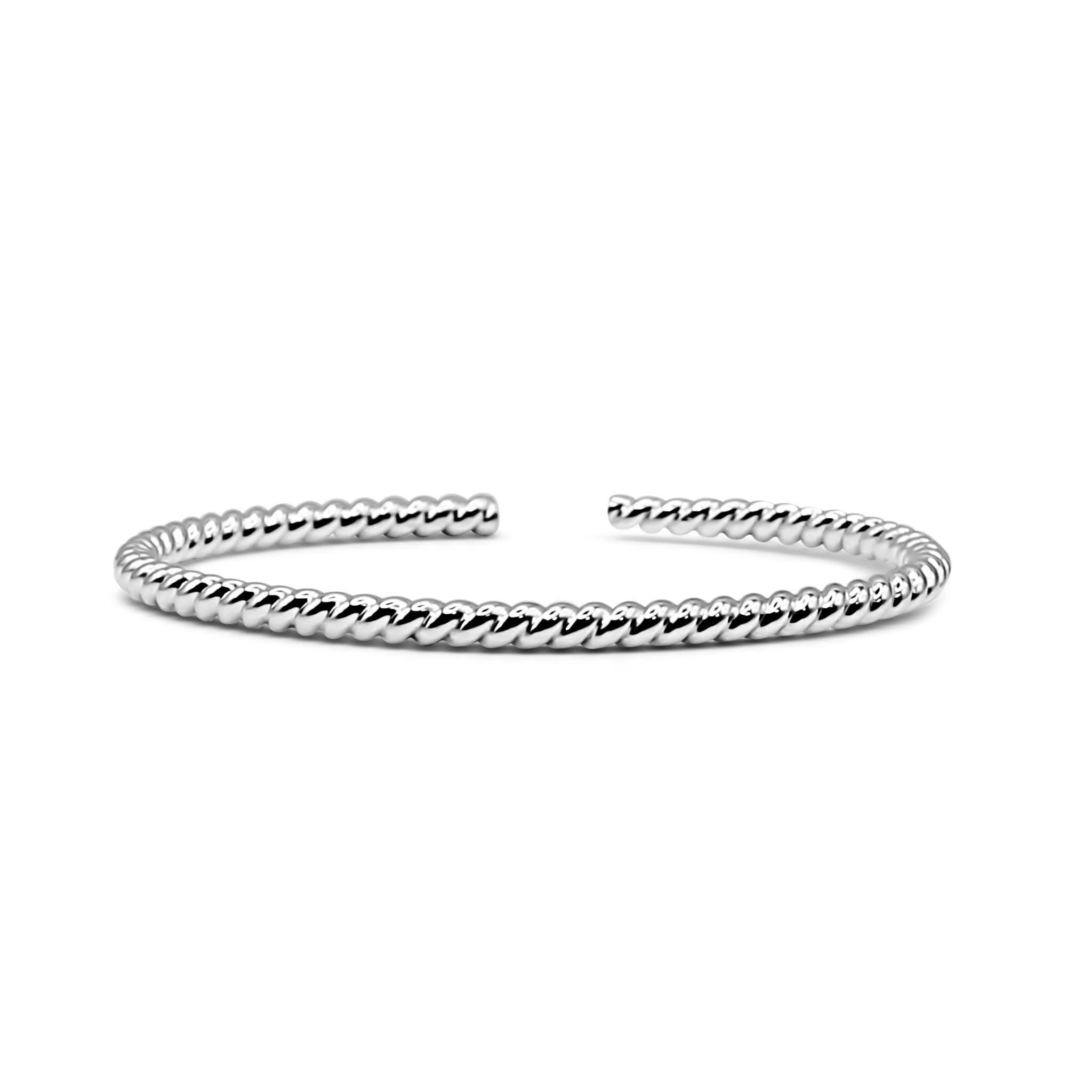 【LLOYD】White Timeless Silver Bangle Braclet☆追跡送 White_Lotus_Cuff.jpg?v=